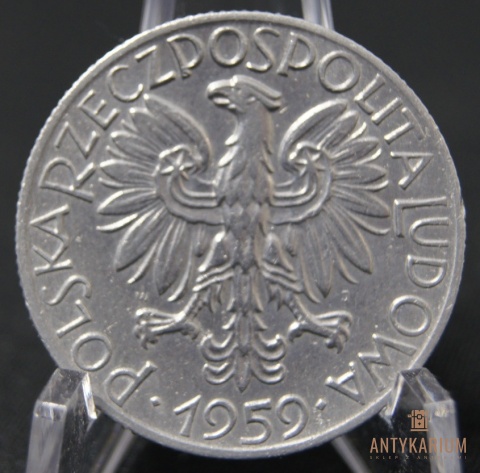 5 zł Rybak 1959r AL /495/