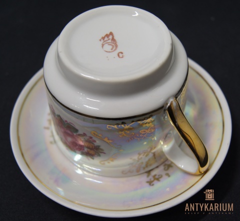 Filiżanka Borisov lata 70 Porcelana 220ml.