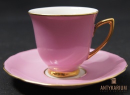 Filiżanka Porcelana Loucky Windsor lata 50 Mokka
