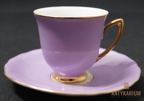 Filiżanka Porcelana Loucky Windsor lata 50 Mokka