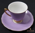 Filiżanka Porcelana Loucky Windsor lata 50 Mokka