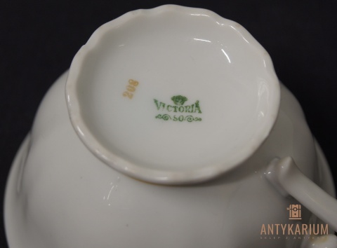 Filiżanka Porcelana Victoria Czechy 1930-45r.