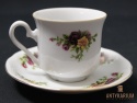 Filiżanka porcelana bogato zdobiona Bohemia