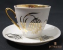 Filiżanka porcelana bogato zdobiona