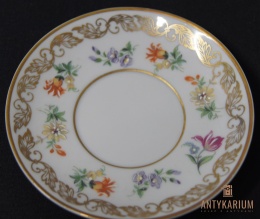 Filiżanka porcelanowa ręcznie malowanoa lata 50