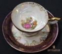 Filiżanka stara porcelana sceny rodzajowe 55ml