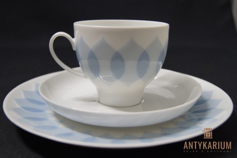 Filiżanka trio Rosenthal Lotus Blue