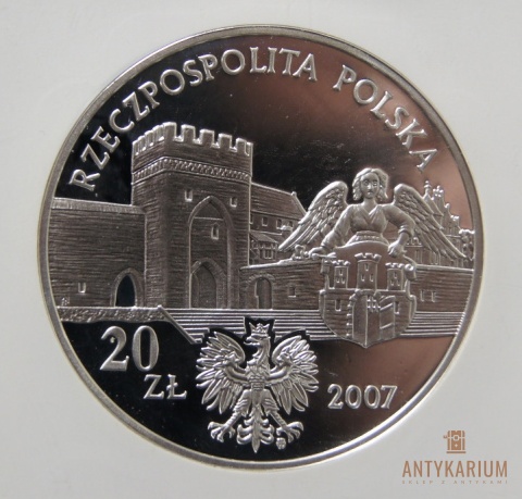 Kazimierz Dolny 20zł mennicza PR 70