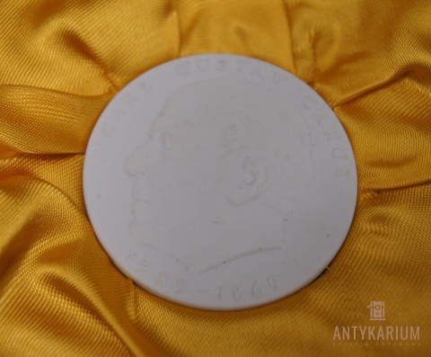 Medal Okolicznościowy Miśnia porcelana Gustav Carus