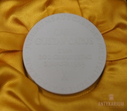 Medal Okolicznościowy Miśnia porcelana Gustav Carus