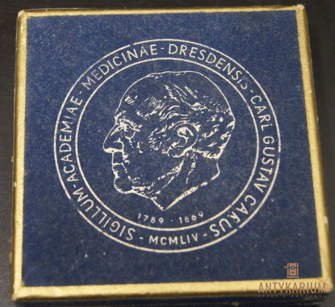 Medal Okolicznościowy Miśnia porcelana Gustav Carus
