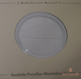 Medal Okolicznościowy Miśnia porcelana KAMENZ