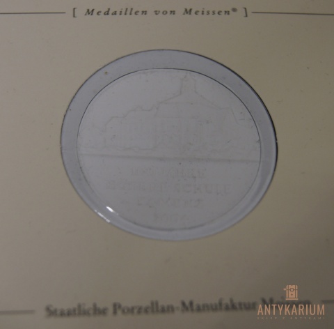 Medal Okolicznościowy Miśnia porcelana KAMENZ