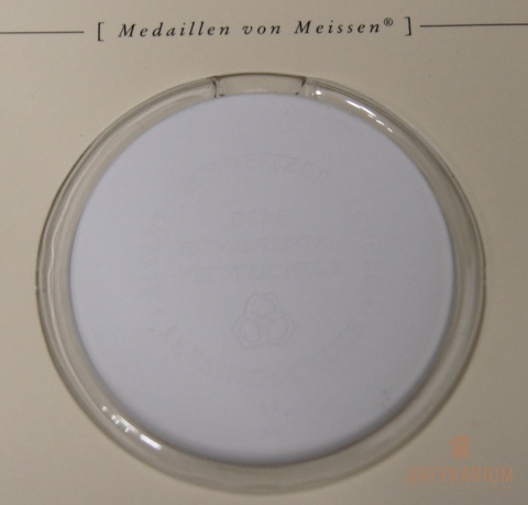 Medal Okolicznościowy Miśnia porcelana KAMENZ