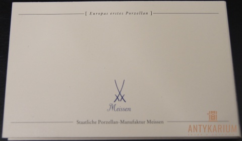 Medal Okolicznościowy Miśnia porcelana KAMENZ