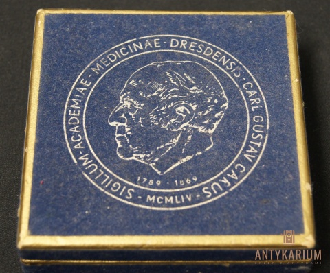 Medal Okolicznościowy Miśnia porcelana Gustav Carus