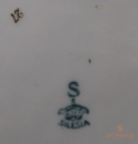 Antyczna misa patera Silesia porcelana 1930r-1935r