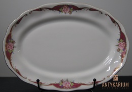 Patera talerz w kwiaty Karolina