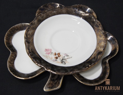 Porcelanowa filiżanka koniczyna