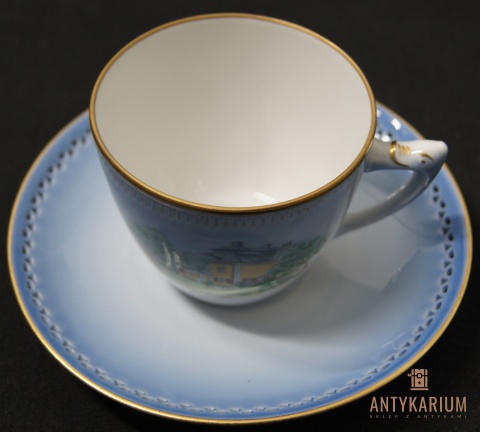 Stara Filiżanka Porcelanowa Dania