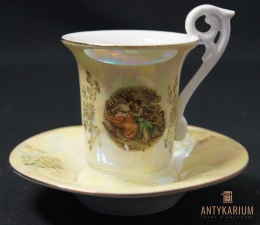Stara Filiżanka Porcelanowa Kahla