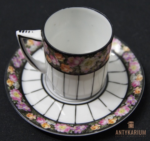 Stara Filiżanka Porcelanowa Mokka