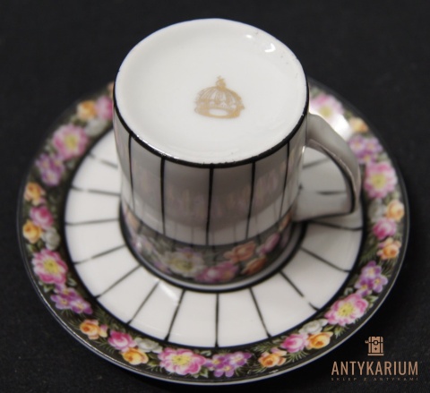 Stara Filiżanka Porcelanowa Mokka