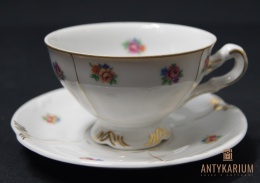 Stara filiżanka Porcelanowa H&C CHODAU 130ml