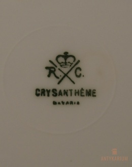 Talerz porcelana Rosenthal 1891r.