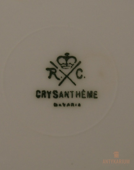 Talerz porcelana Rosenthal 1891r.