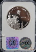 Toruń 20 zł mennicza PR 70
