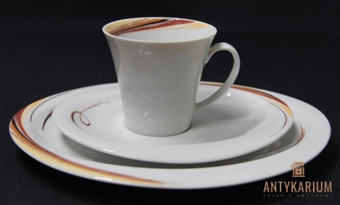 Trio Porcelana filiżanka Aruba Seltmann Weiden