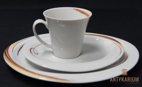 Trio Porcelana filiżanka Aruba Seltmann Weiden