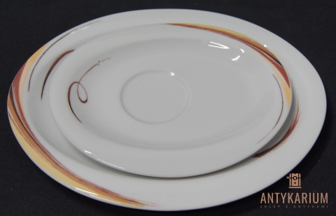 Trio Porcelana filiżanka Aruba Seltmann Weiden