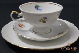 Trio Porcelana filiżanka Seltmann