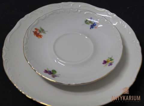 Trio Porcelana filiżanka Seltmann