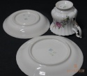 Trio Porcelana filiżanka Chodzież Iwona róża