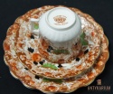 Trio Stara Porcelana filiżanka Wellington kwiaty