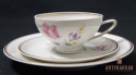 Trio Stara Porcelana filiżanka róża
