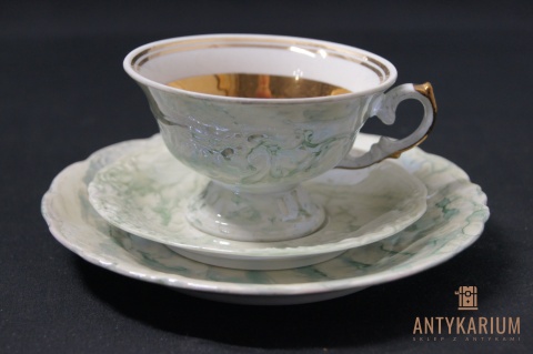 Filiżanka porcelana bogato zdobiona Wawel