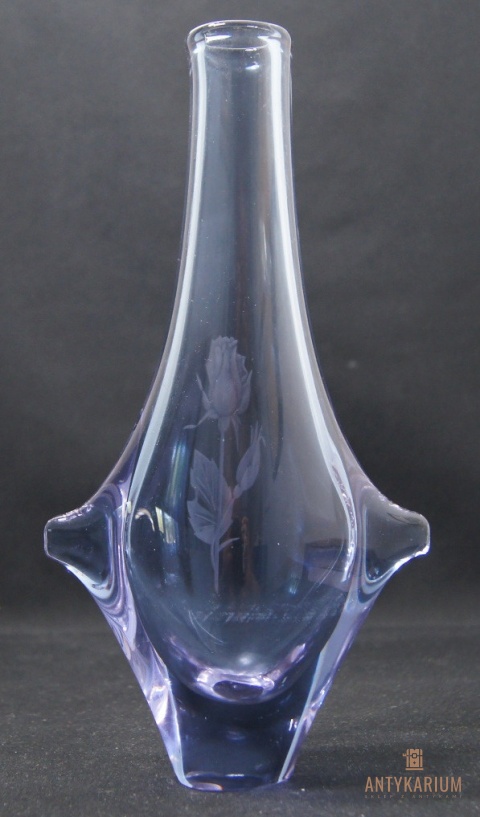 Wazon Alexandrytowy 27,5cm Miloslav Klinger 1960/65