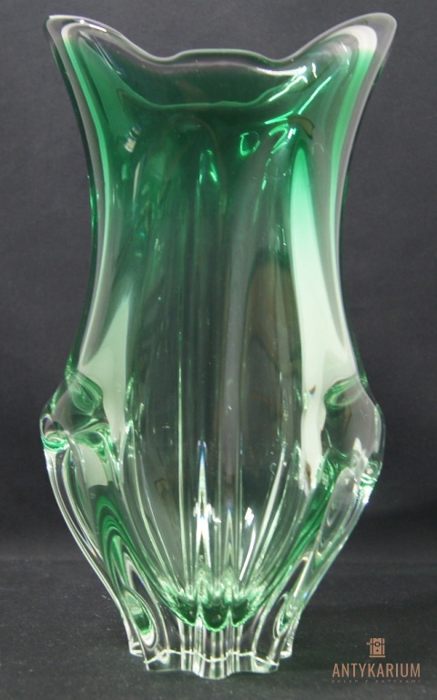 Wazon zielony 31cm Josef Hospodka