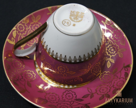 Porcelana filiżanka M. Z .