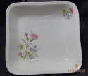 Salaterka półmisek porcelana zdobiona kwiaty.