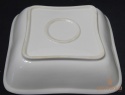 Salaterka półmisek porcelana zdobiona kwiaty.