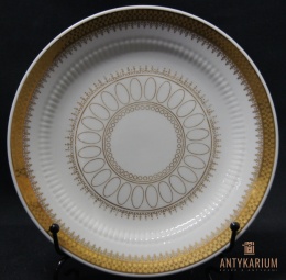 Stary talerz deserowy KAHLA porcelana