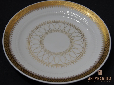 Stary talerz deserowy KAHLA porcelana