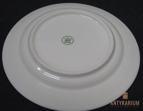 Stary talerz deserowy KAHLA porcelana