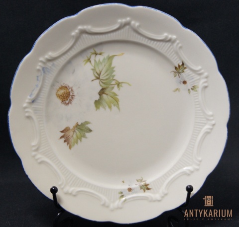 Stary talerz deserowy Schuman Arzberg porcelana 1940r
