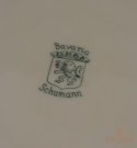 Stary talerz deserowy Schuman Arzberg porcelana 1940r